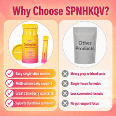 SPNHKOV etiqueta con lista de ingredientes y certificaciones visibles