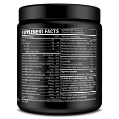 Sport Formula 99 etiqueta de ingredientes destacando BCAA y electrolitos