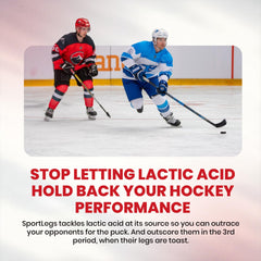 SPORTLEGS ingredientes lactato calcio magnesio en fondo claro para confianza