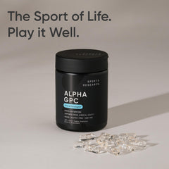 Sports Research producto en ambiente deportivo y saludable que inspira energía