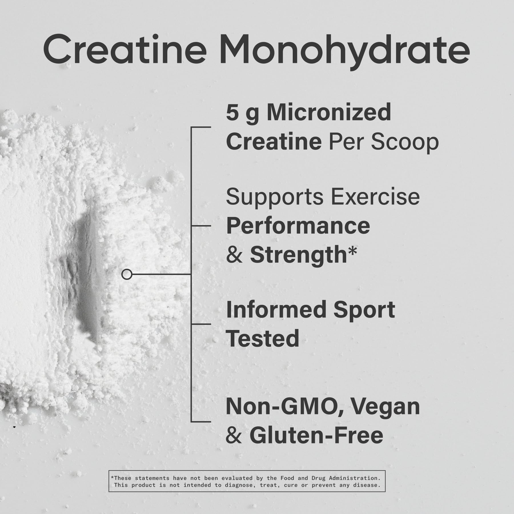 Polvo micronizado de Sports Research con textura fina para mejor mezcla