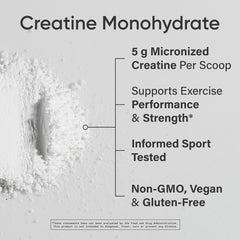 Cuchara medidora con 5 g de creatina Sports Research para dosis exacta