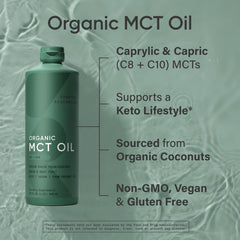 Sports Research cucharada de aceite MCT lista para añadir bebidas