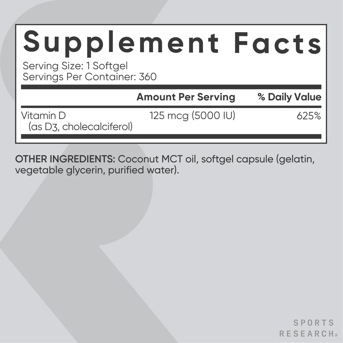 Aceite de coco y softgel Sports Research ilustrando mejor absorción