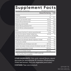 Detalle del tapón Sports Research cerrado, conservación y facilidad de uso