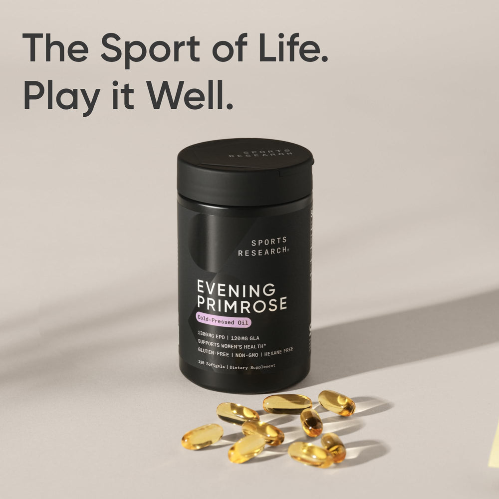 Sports Research etiqueta nutricional visible indicando ingredientes y pureza