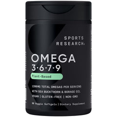 Sports Research empaque frontal vegano que inspira confianza