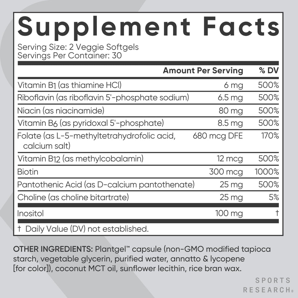 Cápsula abierta con ingredientes activos de Sports Research para biodisponibilidad