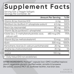 Cápsula abierta con ingredientes activos de Sports Research para biodisponibilidad