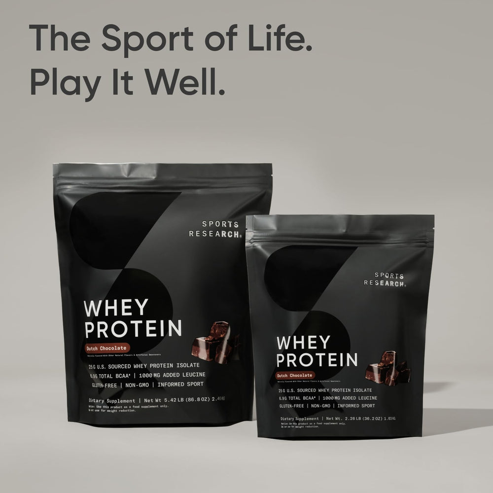 Sports Research smoothie de chocolate con fruta, ejemplo de uso en recetas y aporte proteico
