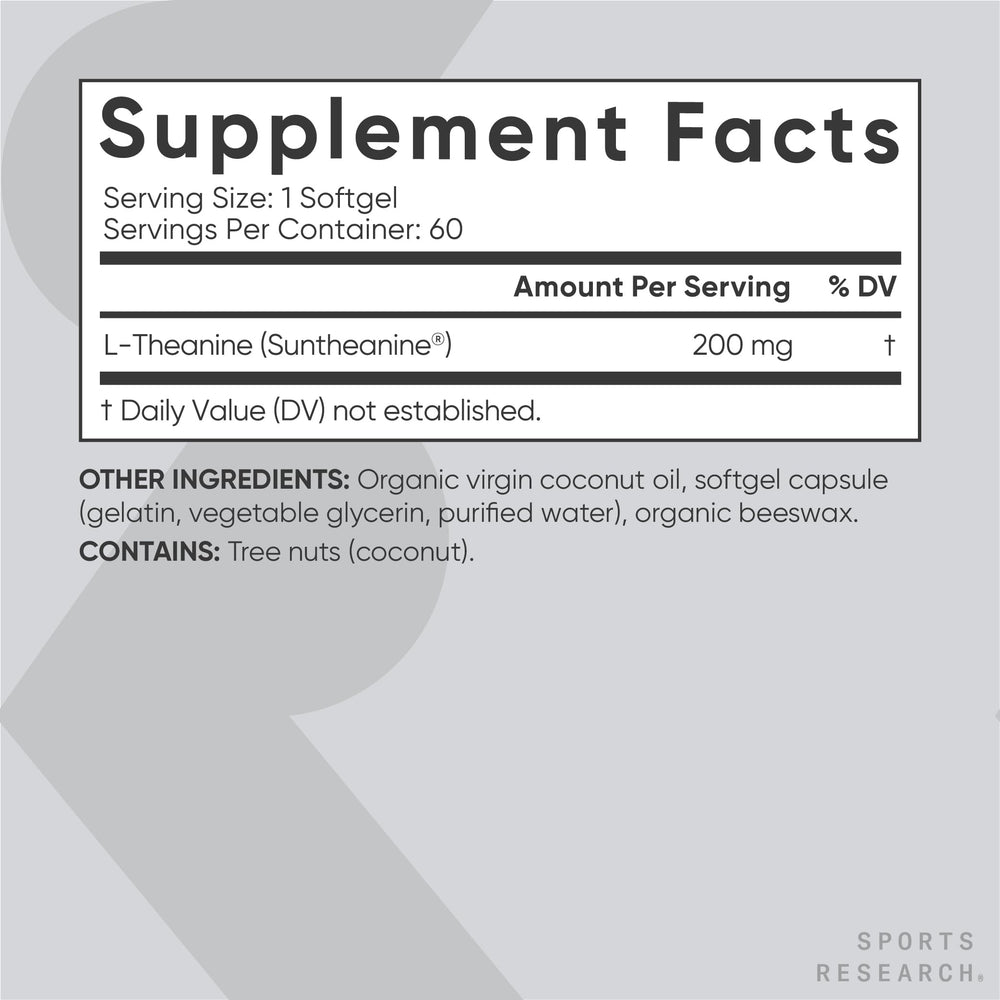 Sports Research manos sosteniendo softgels para idea de tamaño y dosificación