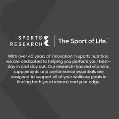 Sports Research servicio vertido sobre yogur, fácil integración diaria