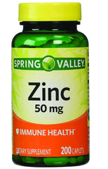 Earth&ME Spring Valley Zinc primer plano de tabletas para fácil ingestión