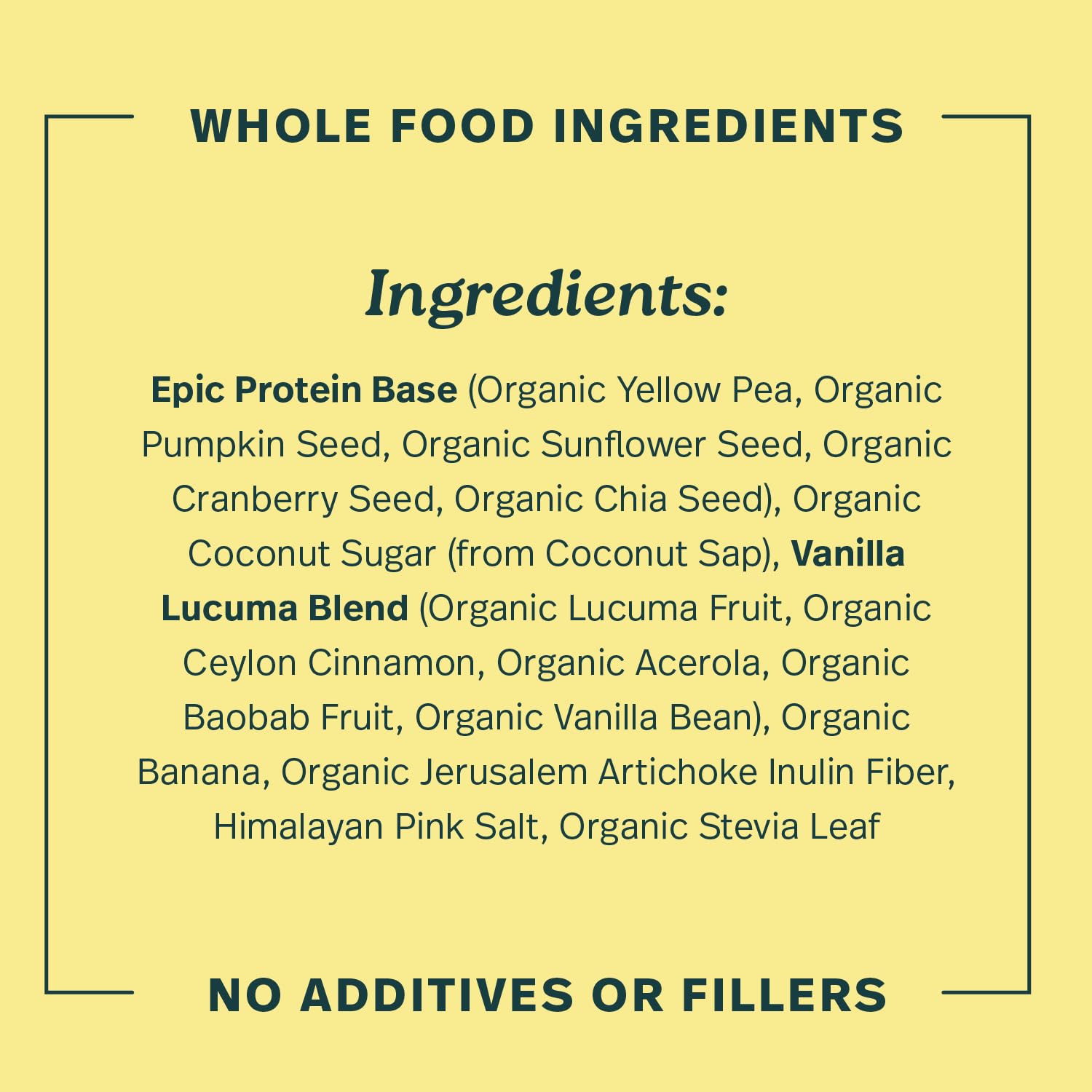 Sprout Living ingredientes orgánicos que aportan nutrientes y superalimentos