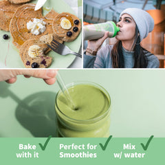 Sprout Living polvo mezclado en avena para desayuno proteico