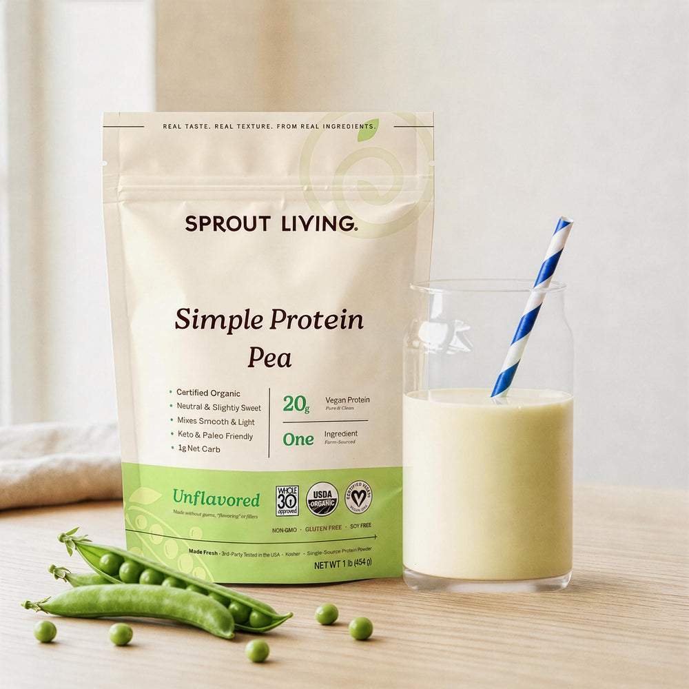 Sprout Living batido cremoso listo para consumir, aporte proteico