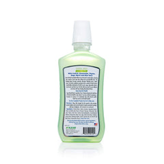 Spry etiqueta con detalle de ingredientes mostrando xilitol y beneficios naturales