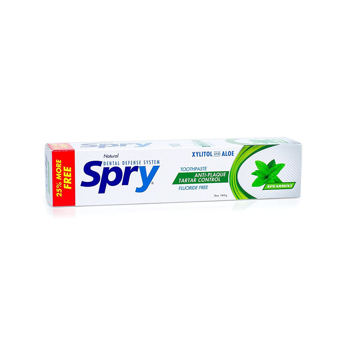 Spry frente del empaque mostrando diseño y tamaño, aporta confianza