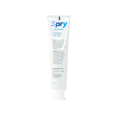 Spry etiqueta de ingredientes resalta xilitol natural y sin azúcares añadidos