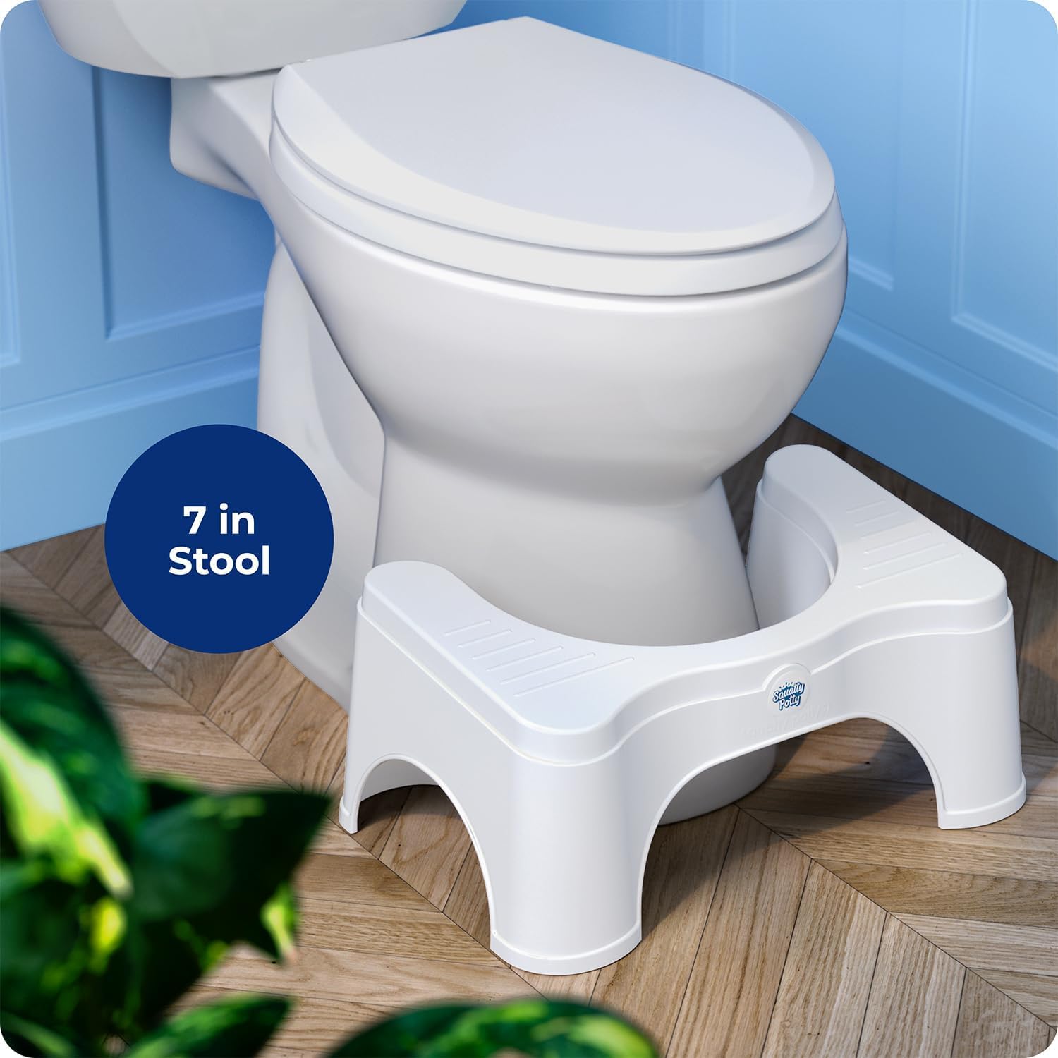 Squatty Potty detalle de curvas y acabado, apariencia moderna