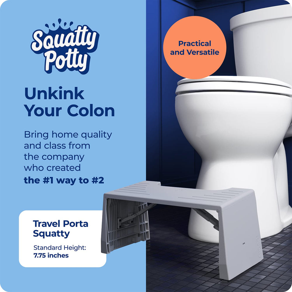 Squatty Potty detalle de textura antideslizante que aporta seguridad