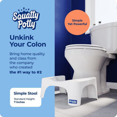 Squatty Potty detalle de textura antideslizante para seguridad
