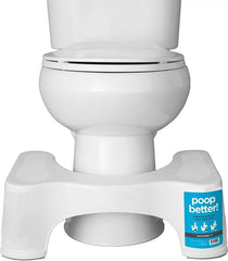 Squatty Potty detalle de textura y superficie fácil de limpiar