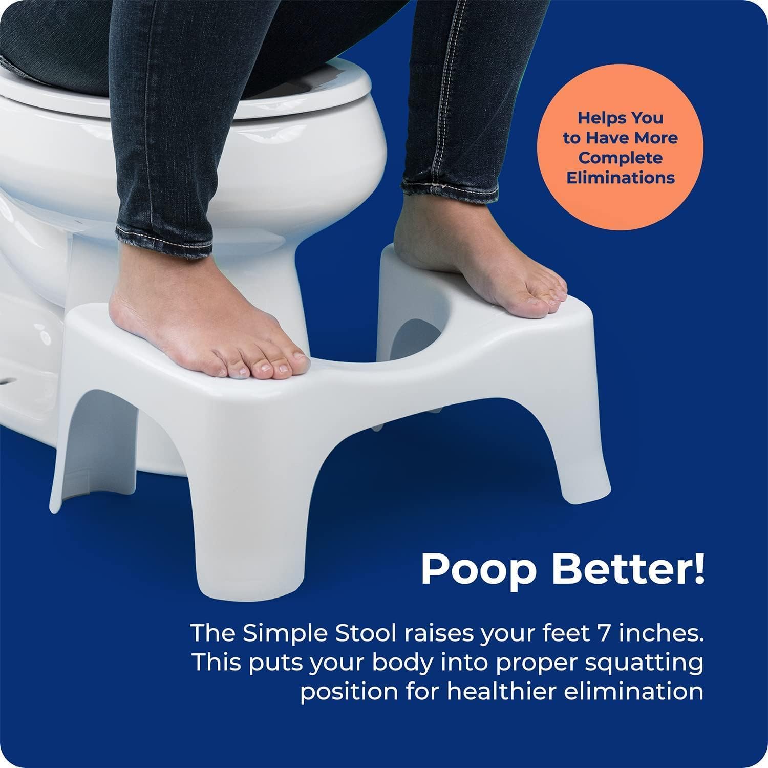 Squatty Potty en baño moderno ofreciendo confort y estética