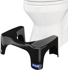 Squatty Potty vista frontal muestra diseño moderno y ahorro de espacio