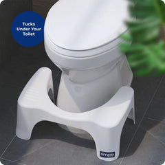 Squatty Potty superficie fácil de limpiar y resistente al agua