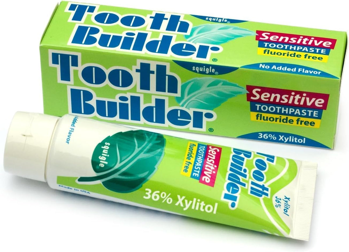 Squigle embalaje frontal mostrando el tubo y marca, transmite confianza