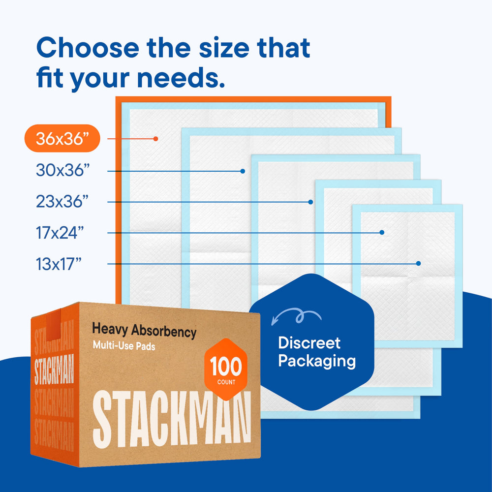 Stack Man pad en uso sobre una cama mostrando protección nocturna