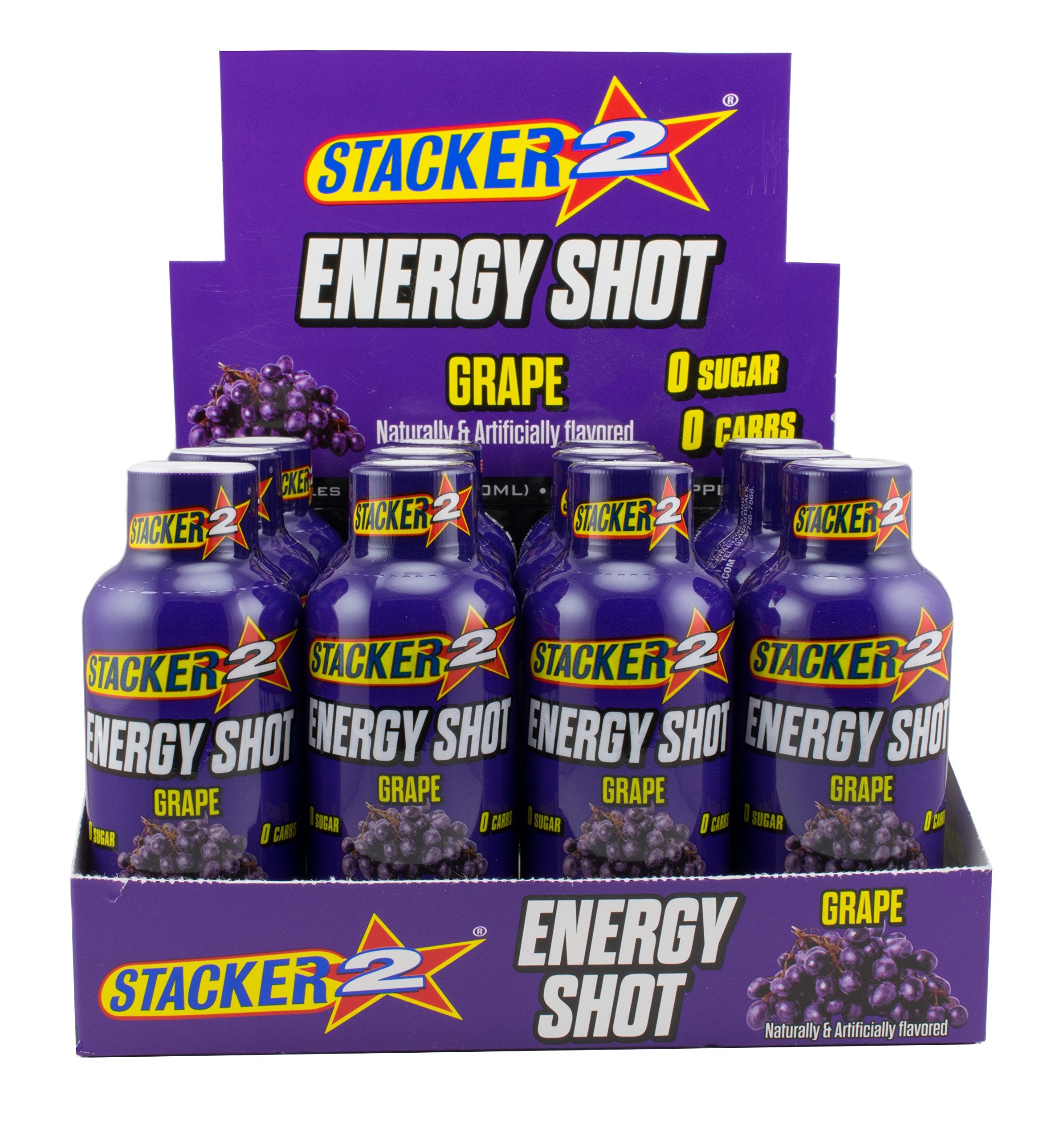 Stacker 2 empaque frontal mostrando 24 botellas y portabilidad para energía rápida