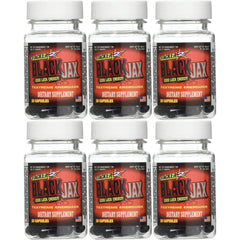 STACKER 2 Black Jax frontal del envase mostrando la marca y beneficio de energía