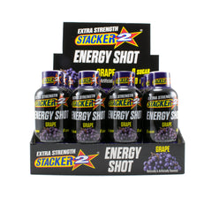 Stacker 2 botella frontal uva muestra portátil y energía inmediata