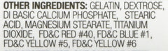 STACKER 2 etiqueta Yellow Hornet lista de ingredientes para control y confianza
