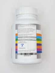 Cápsula Stamiron abierta mostrando el polvo interior y formulación vegetal biocompatible
