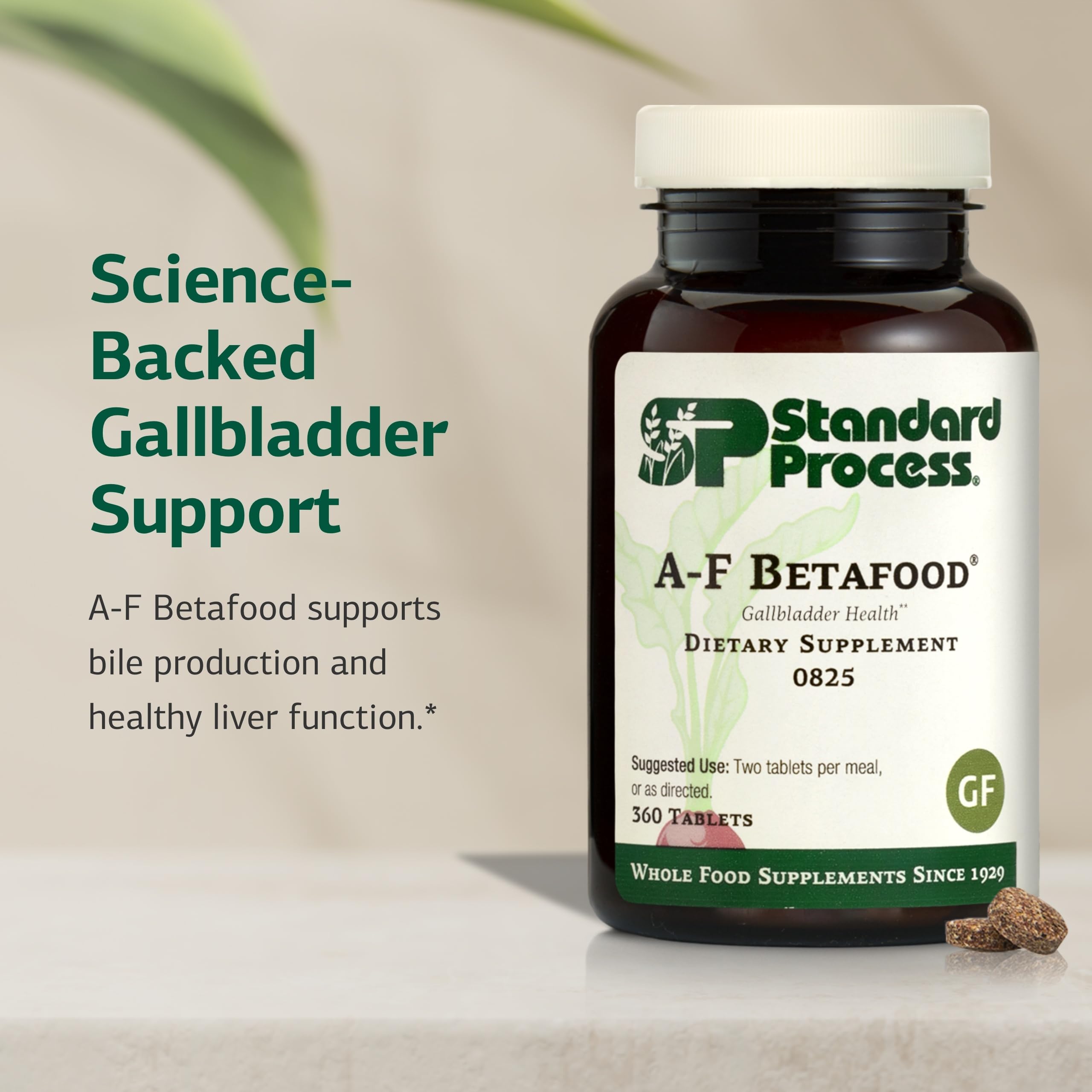 Etiqueta clara de Betafood para identificar uso y beneficios.