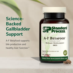 Etiqueta clara de Betafood para identificar uso y beneficios.