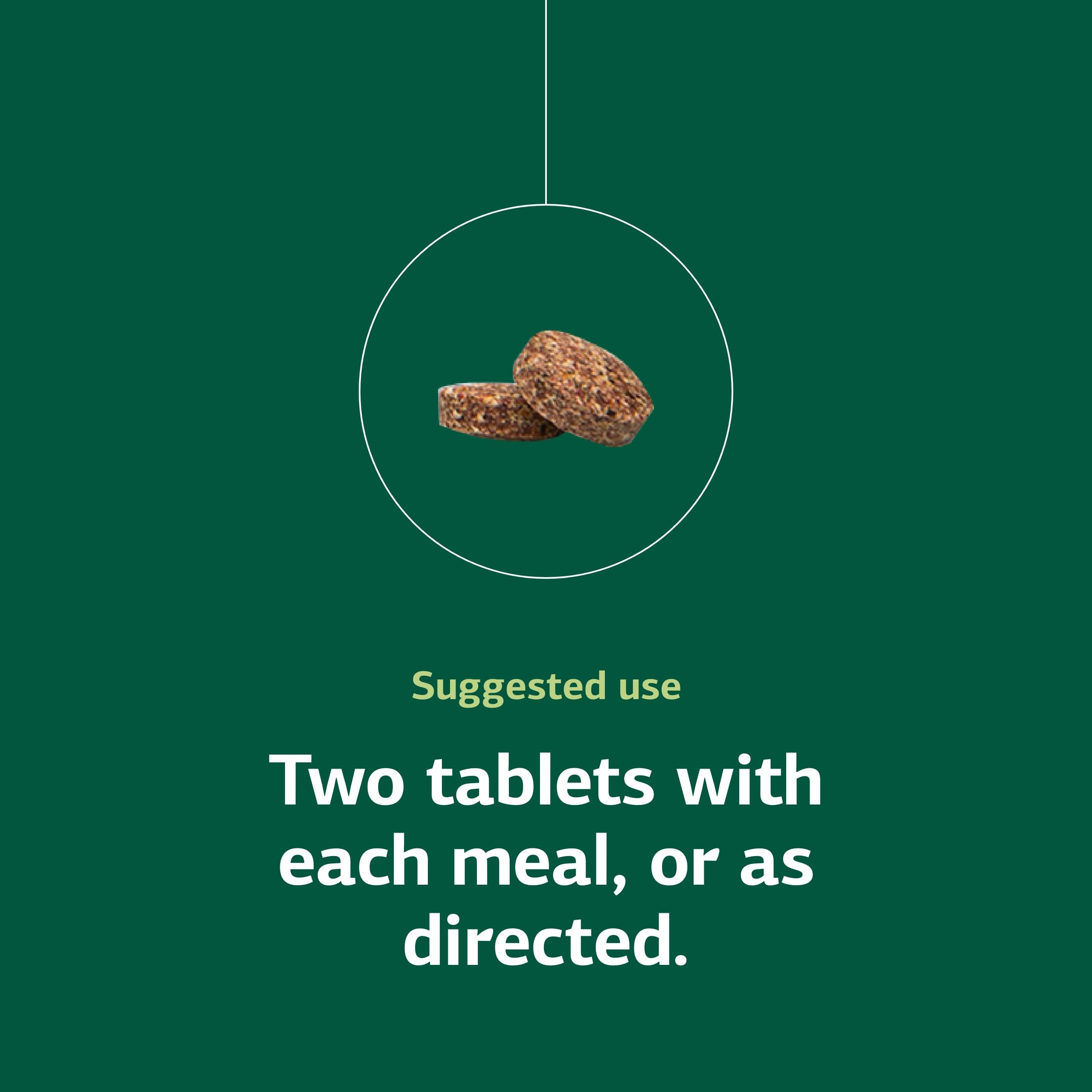 Tabletas Betafood para uso diario fácil y cómodo.