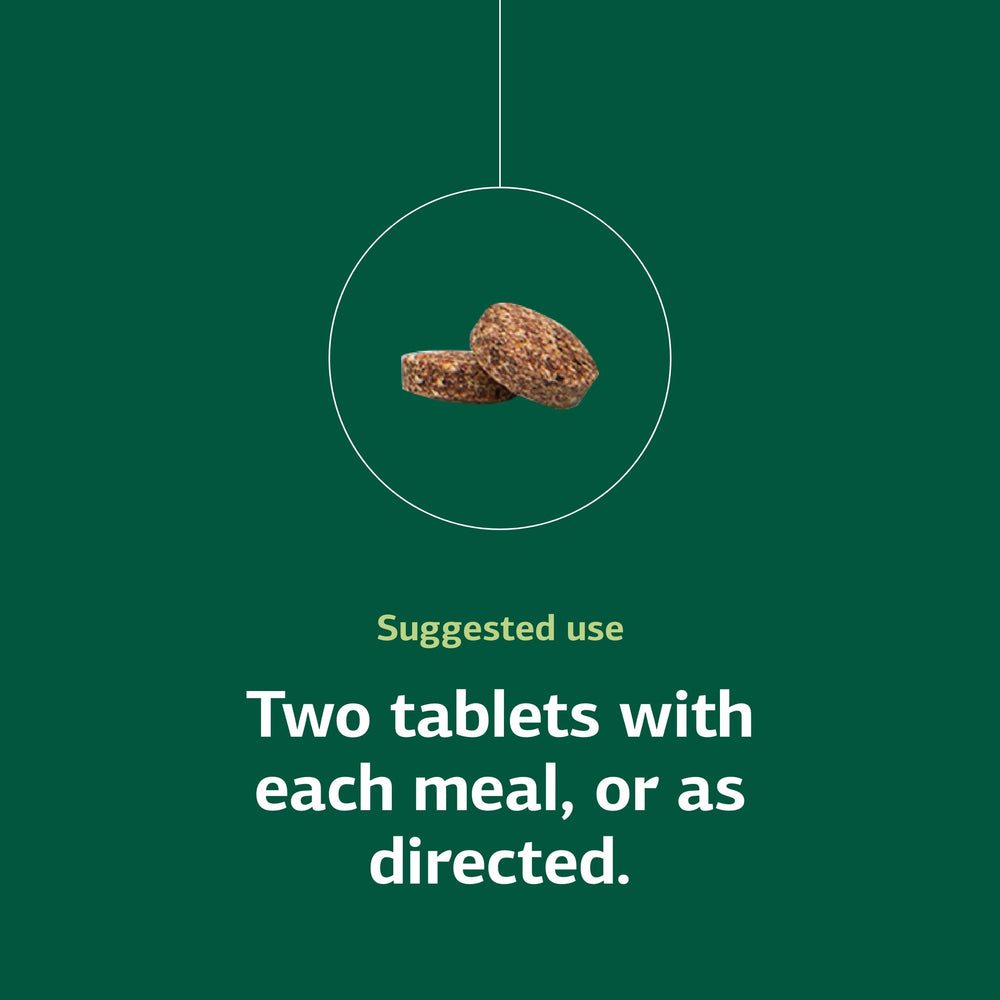 Tabletas Betafood para uso diario fácil y cómodo.