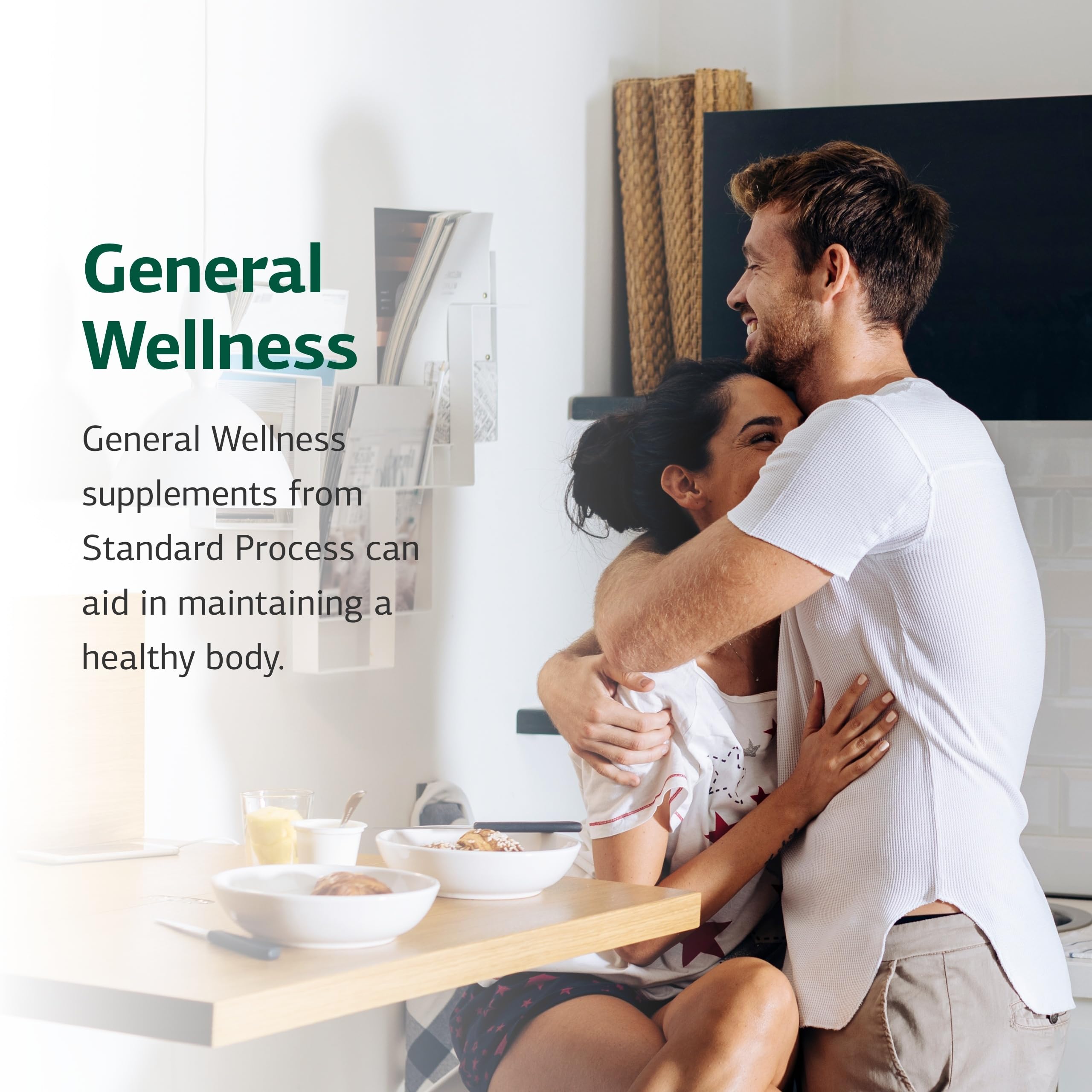 Botella de Chlorophyll Complex en cocina representando integración diaria en estilo de vida