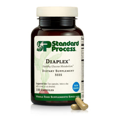 Standard Process Diaplex frontal del empaque mostrando la marca y beneficio de apoyo digestivo