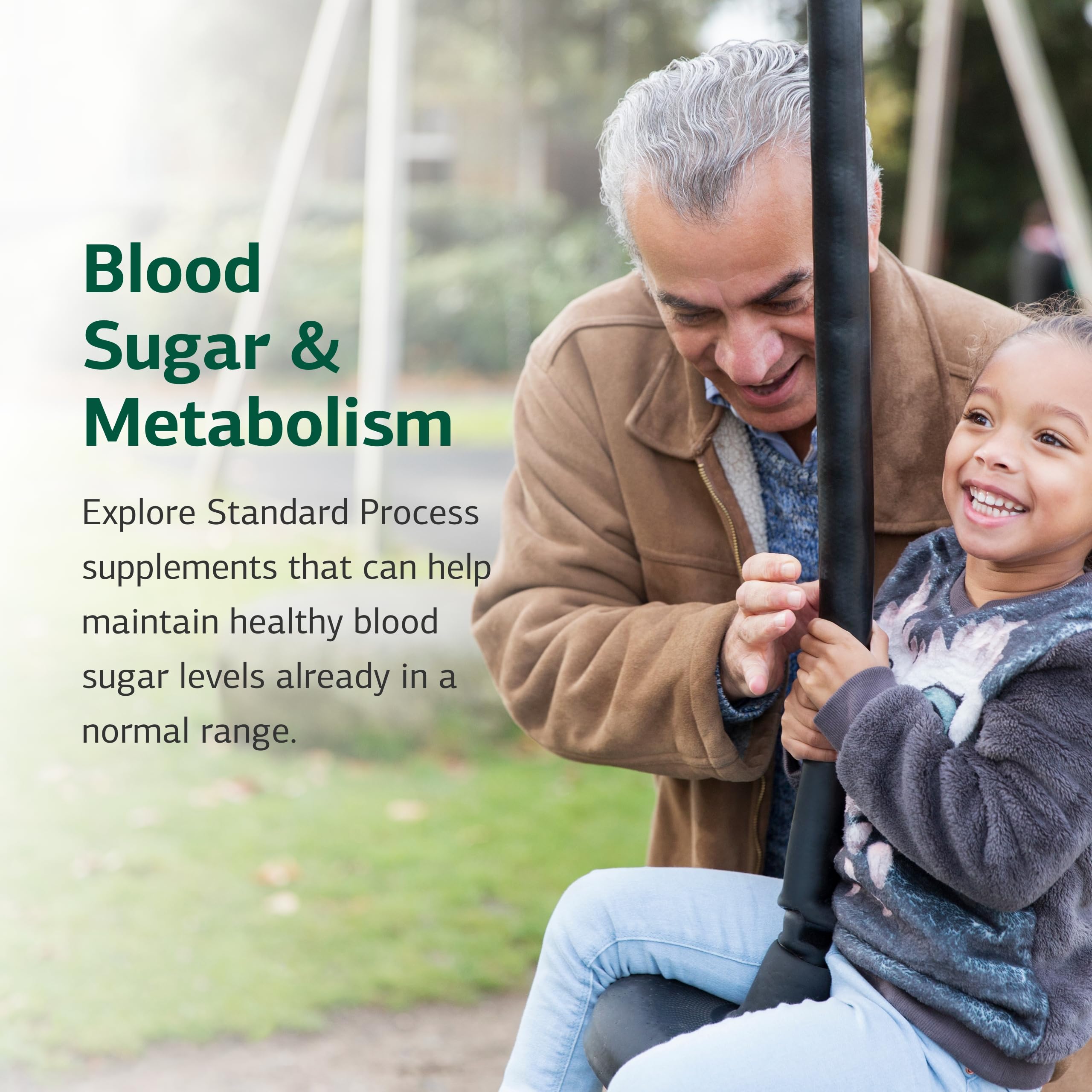 Standard Process Inositol etiqueta nutricional legible, facilita verificar ingredientes y libre de alérgenos comunes