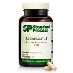 Standard Process Ligaplex II envase frontal mostrando 150 cápsulas y claridad de uso