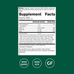Standard Process primer plano de tabletas resaltando textura y calidad nutritiva