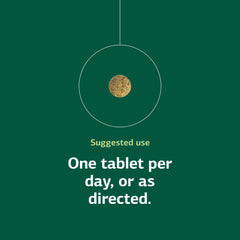 Standard Process comparación de tamaño de la tableta junto a moneda para escala