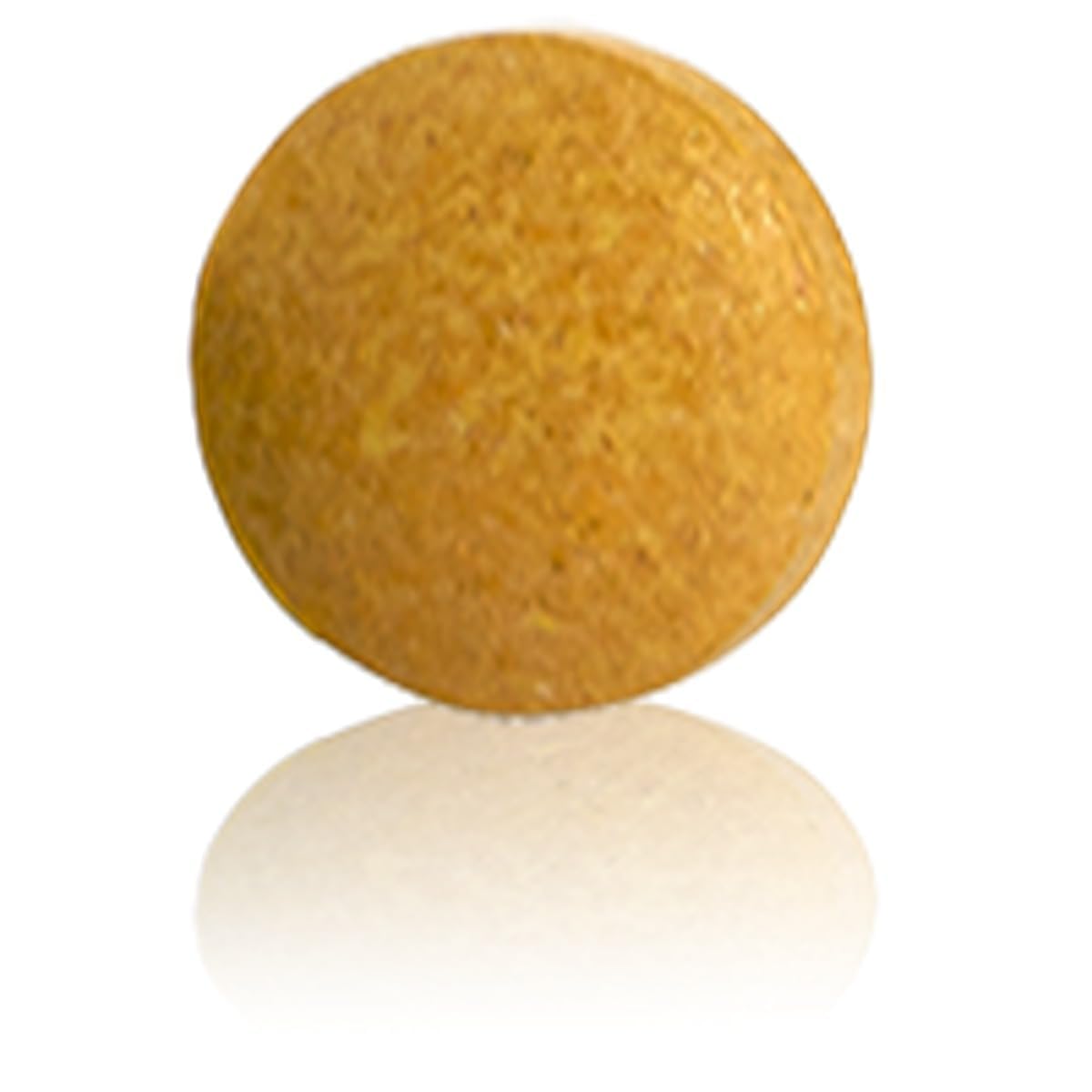 Standard Process tableta de Turmeric Forte en mano para comparar tamaño y dosificación