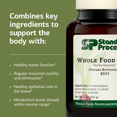 Standard Process polvo mezclado en batido vegetal para digestión fácil