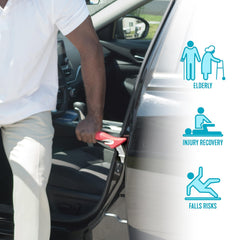 Stander HandyBar detalle del agarre antideslizante para mayor seguridad